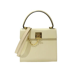 CELINE toggle chain handbag yellow bag shoulder